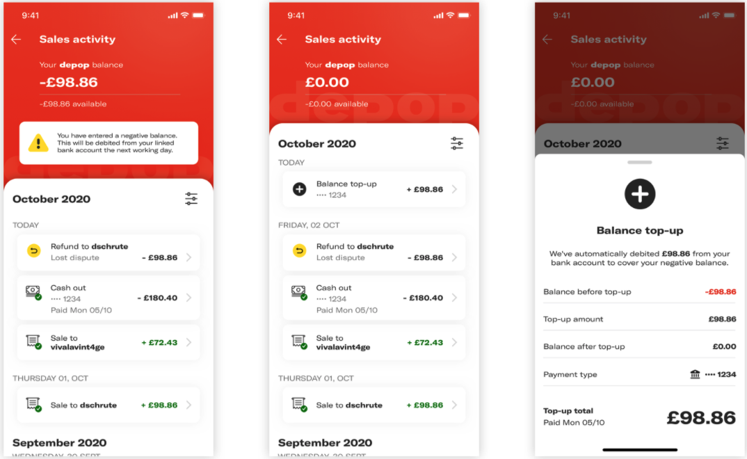 Learn more about Depop Balance, top-up card and adjustments – Depop help GB